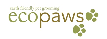 RRGD.com Ecopaws pet grooming branding logo
